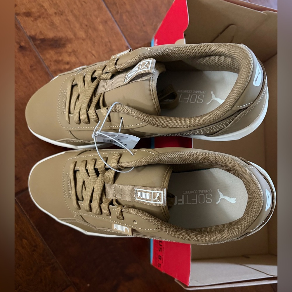 ❤️PUMA SKATE SNEAKER Size 8.5 New with Box and Brown color - Picture 7 of 8